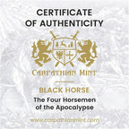 Black Horse – Vier Reiter der Apokalypse | 1 oz Silbermünze | Ag .999 | 5 Thaler | 2026