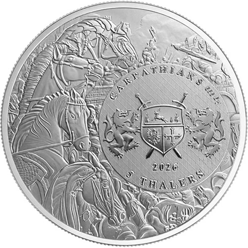 Black Horse – Vier Reiter der Apokalypse | 1 oz Silbermünze | Ag .999 | 5 Thaler | 2026