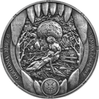 Germania 2026 Bödvar Saga: Loss 2 oz Silbermünze BU Ultra High Relief