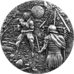 Germania 2026 Bödvar Saga: Loss 2 oz Silbermünze BU Ultra High Relief