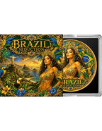 Brazil Seduction – National Seduction Series 1 oz Kupfer 999 Golden Matt & Colors 2026