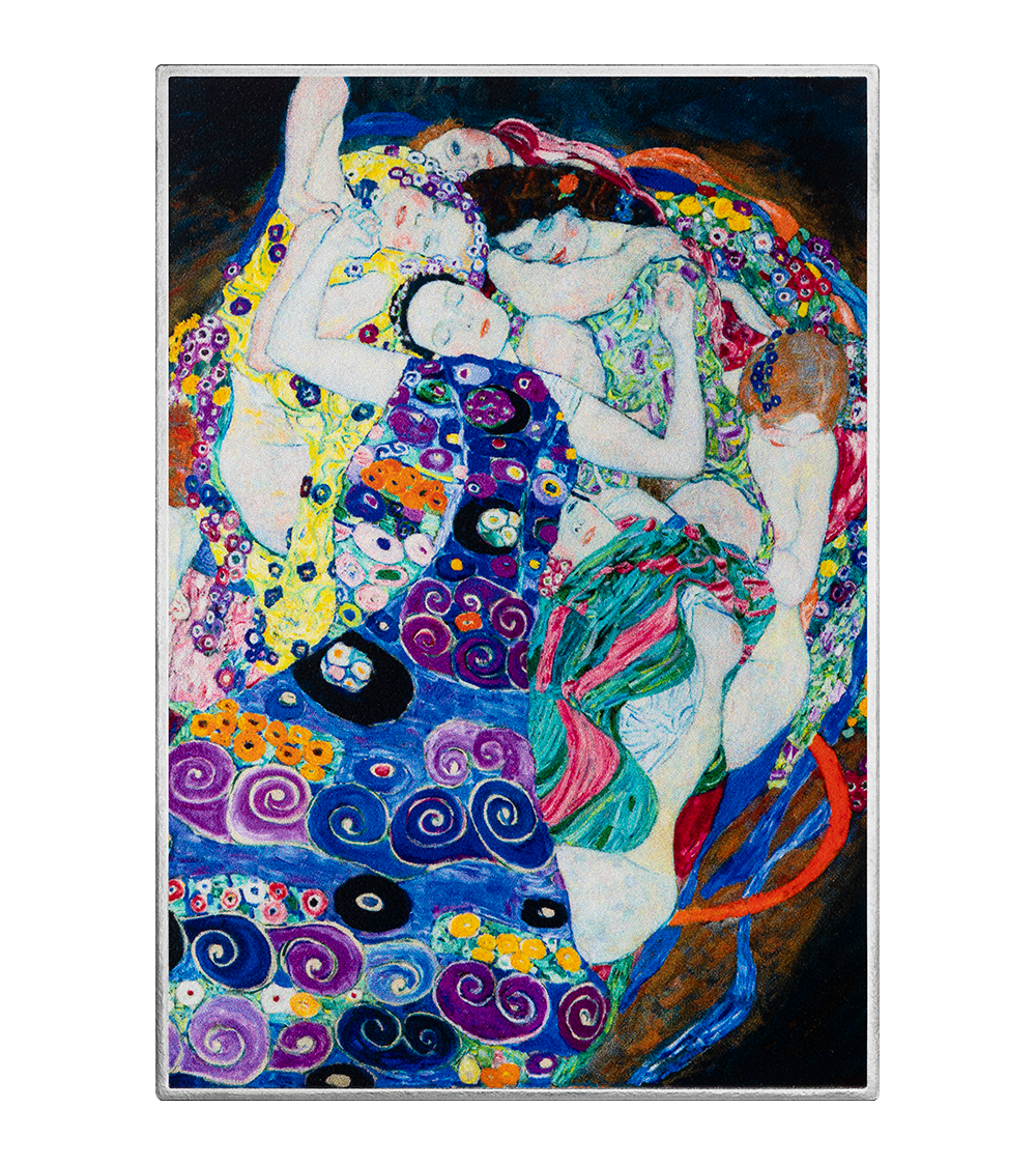 The Maiden Gustav Klimt 2026 – 1 oz Silber Proof in Präsentationsbox