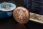 Tschechischer Löwe Kupfermedaille High Relief