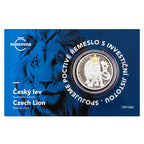 Czech Lion 2026 – teilvergoldete Proof-Silbermünze im nummerierten Blister