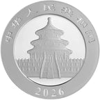 Silbermünze 30 g – China Panda 2026 | Ag .999 | BU | Volksrepublik China