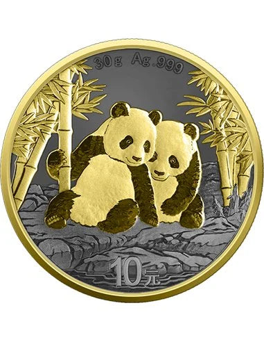 China 2026 - Panda Ag999 30g - Golden Ring