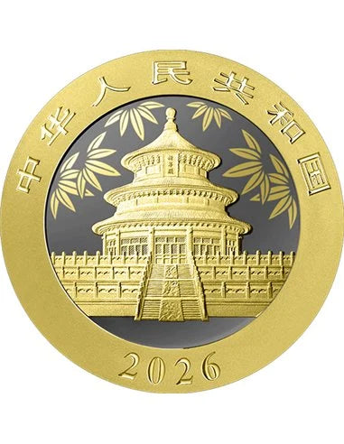 China 2026 - Panda Ag999 30g - Golden Ring