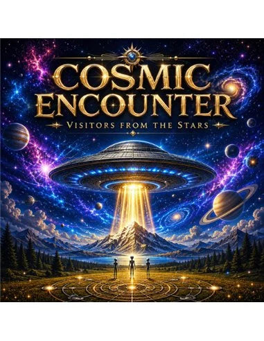 Kupfermedaille 1 oz – Cosmic Encounter: Visitors from the Stars 2026 | Colors & Gold | Hobo Coin Exclusive