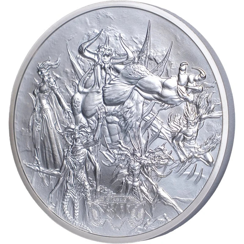 Diablo 30th Anniversary 2026 – 1 oz Silbermedaille Ag .999 | KOMSCO Mint | kaufen Graz Kärnten