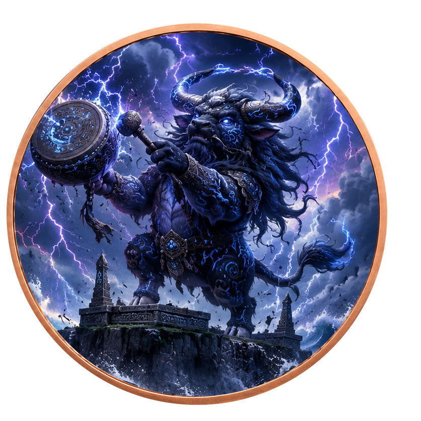 Donner-Trommler – 1 oz Kupfermedaille