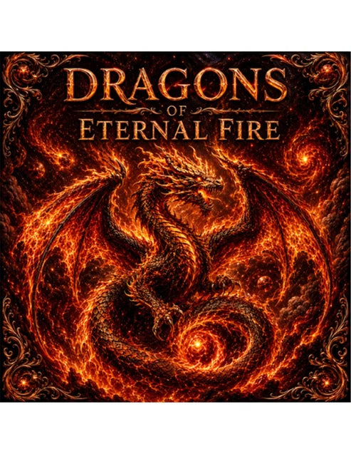 Dragons of Eternal Fire – 5 oz Kupferbarren | Cu .999 | Antique Finish | 2026