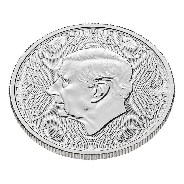 Silbermünze 1 oz – Britannia 2026 | Ag .999 | Royal Mint | Prägefrisch