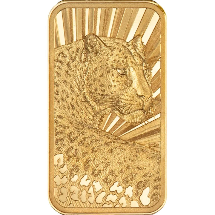 Barre de Luxe Leopard 2026 – 0,5 g Goldbarrenmünze | Au .9999 | Proof | CIT