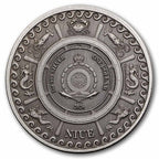 The Kraken 1 oz Silber 999 Antique Finish 2026 – Niue (Limitiert 500)
