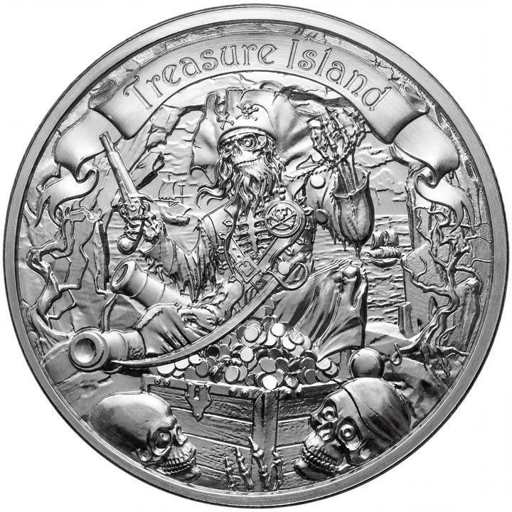 Treasure Island – The Pirates 1 oz Silber 999 BU 2026 – T&S Coin