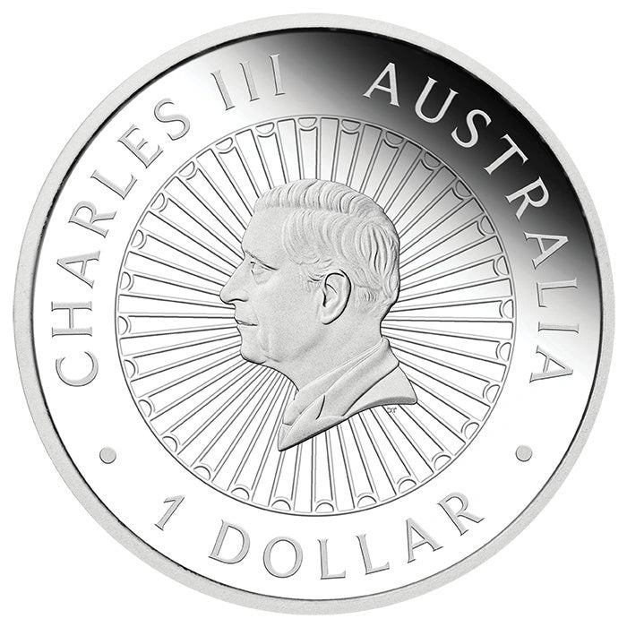 Wonders of Australia: The Outback 1 oz Silver 2026 Opal Proof - The Perth Mint