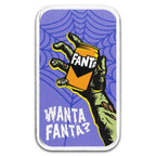 PAMP Fanta Halloween 2026 – Detailansicht des kolorierten Silberbarrens