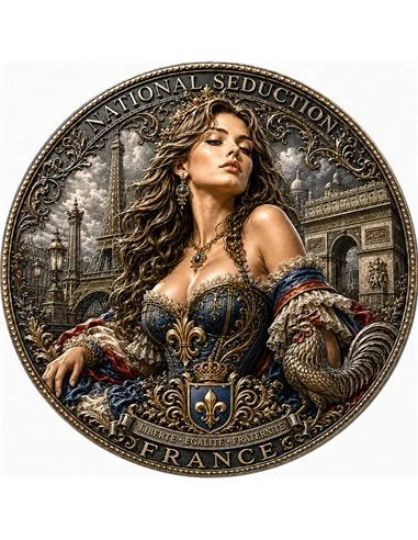 France Seduction – National Seduction Series 1 oz Kupfer 999 Golden Matt & Colors 2026