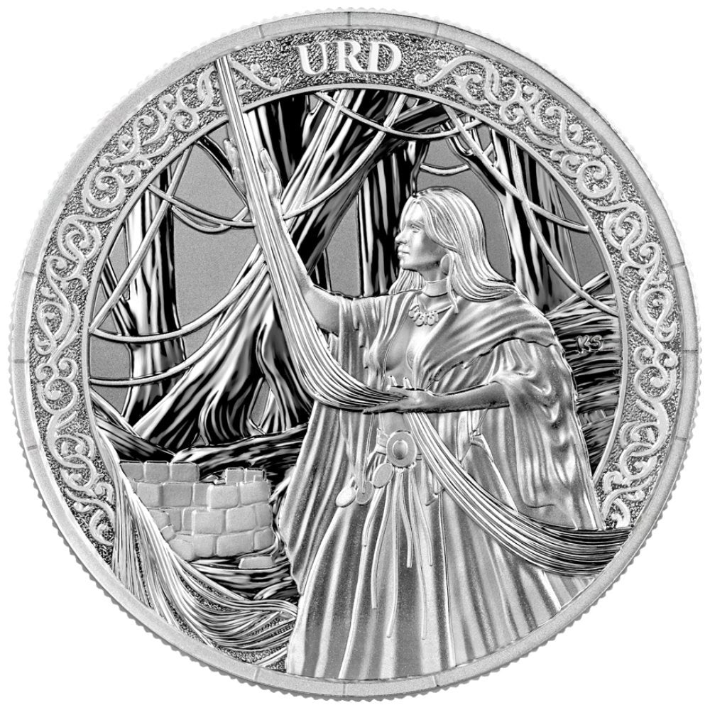 Germania Mint: Norns – Urd 1 oz Silver