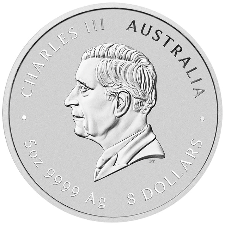 Perth Mint: Lunar III - Year of the Snake 5 oz Silber 2025