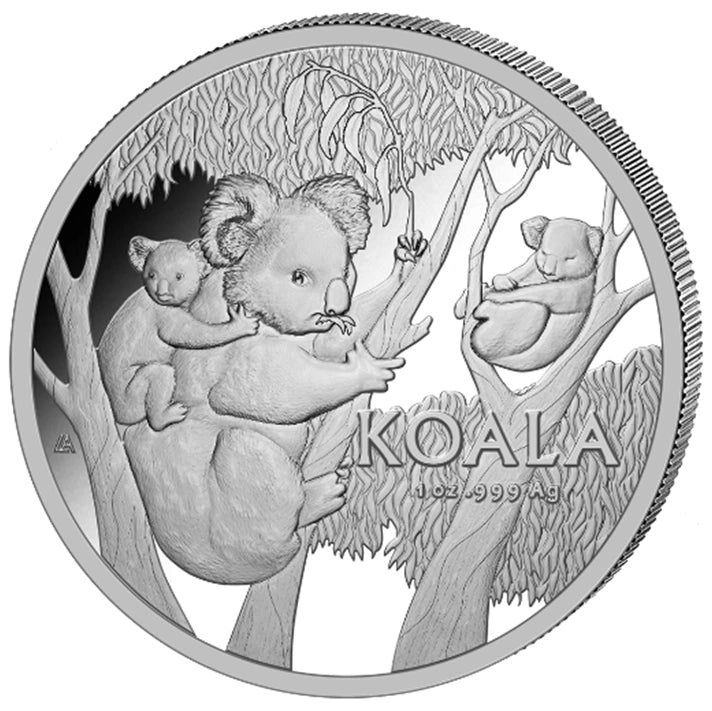Australia Koala 1 oz Silber 2026 - Silbermünze RAM
