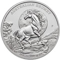 Australisches Wildpferd Brumby – 1 oz Silbermünze | Ag .9999 | Perth Mint | Australien 2026