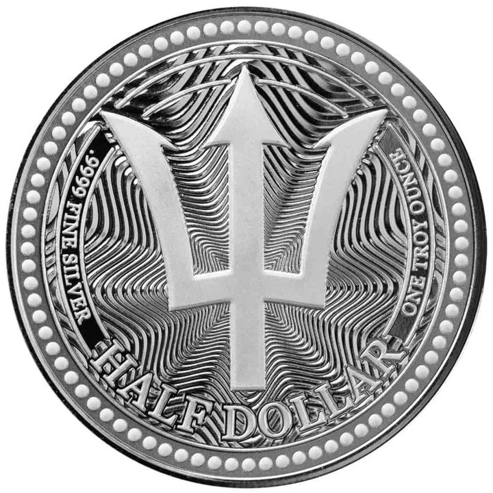 Barbados Trident 1 oz Silber 2025 Prooflike