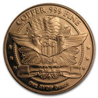 Panda 1 Ounce Copper Coin
