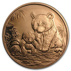 Panda 1 Ounce Copper Coin