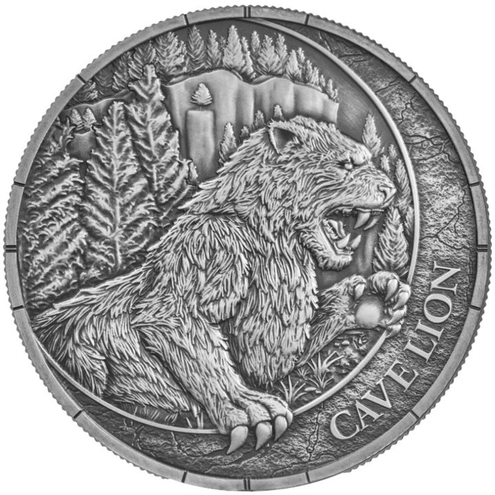 Germania Mint: Megafauna – Cave Lion 1 oz Silver 2026
