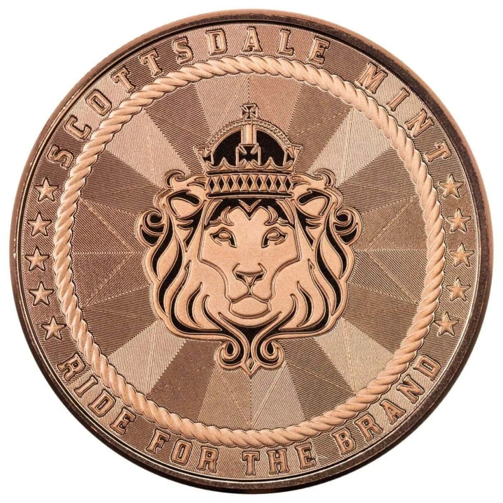 Cowboy Rifleman – 1 oz Kupfermedaille | Cu .999 | Scottsdale Mint | USA