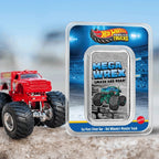 Hot Wheels Monster Truck – Mega Wrex 1 oz Silber 999 Prooflike Farbig 2025 – PAMP