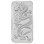 Silberbarrenmünze 1 oz – Drache 2026 | Ag .9999 | BU | Perth Mint | Australien | 1 AUD