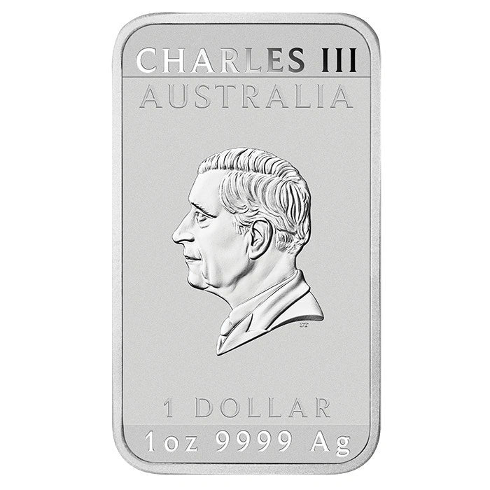 Silberbarrenmünze 1 oz – Drache 2026 | Ag .9999 | BU | Perth Mint | Australien | 1 AUD