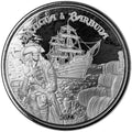 Antigua & Barbuda: Rum Runner 1 oz Silver 2023 Prooflike