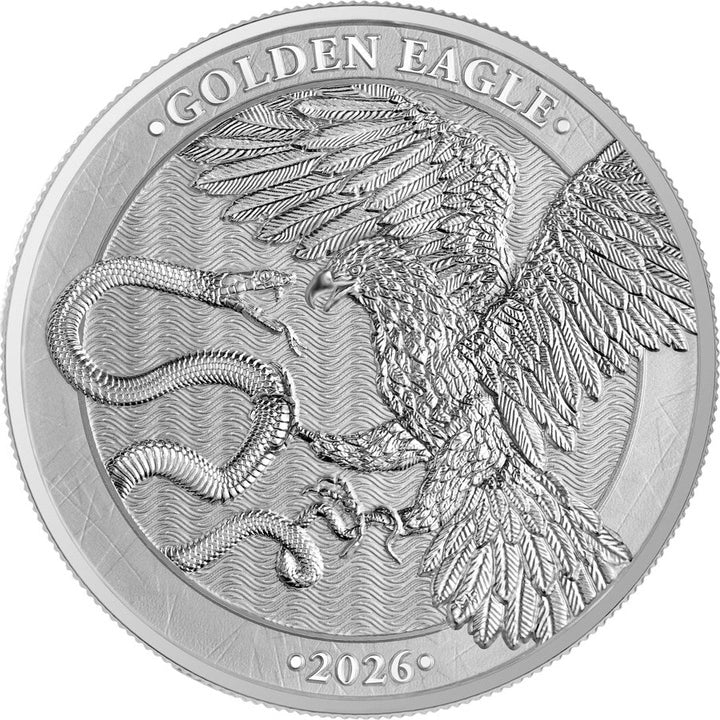 Malta Golden Eagle 1 oz Silber 999,9 BU 2026 – Germania Mint