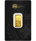 Goldbarren 1 oz – Au .9999 | Germania Mint | Cast Bar**