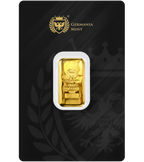 Goldbarren 1 oz – Au .9999 | Germania Mint | Cast Bar**
