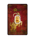 Year of the Goat 2027 – 1 g Goldbarren | Au .9999 | Germania Mint | Safepack**