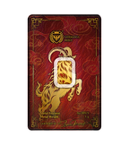 Year of the Goat 2027 – 1 g Goldbarren | Au .9999 | Germania Mint | Safepack**