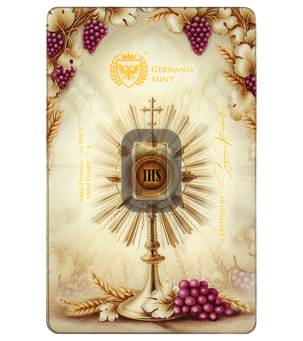 Germania Mint Gold – First Holy Communion-Version II - 1g Goldbarren