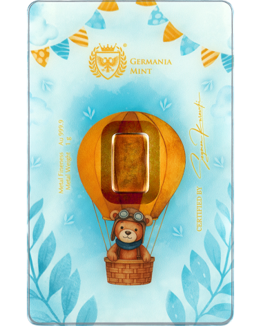 Germania Mint Gold – First Holy Communion-Version II - 1g Gold Bar