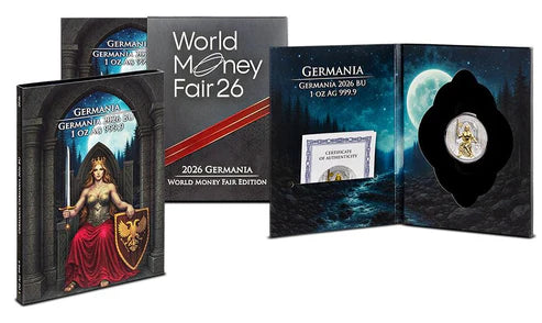Germania - Lady Germania 2026 WMF Edition - 1 oz Silbermünze