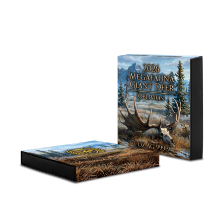 Megafauna Riesenhirsch Oblivion 2026 – Präsentationsbox