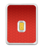 Lunar Year of the Goat 2027 – 1 g Goldbarren | Au .9999 | Proof-like | PAMP | Safepack**