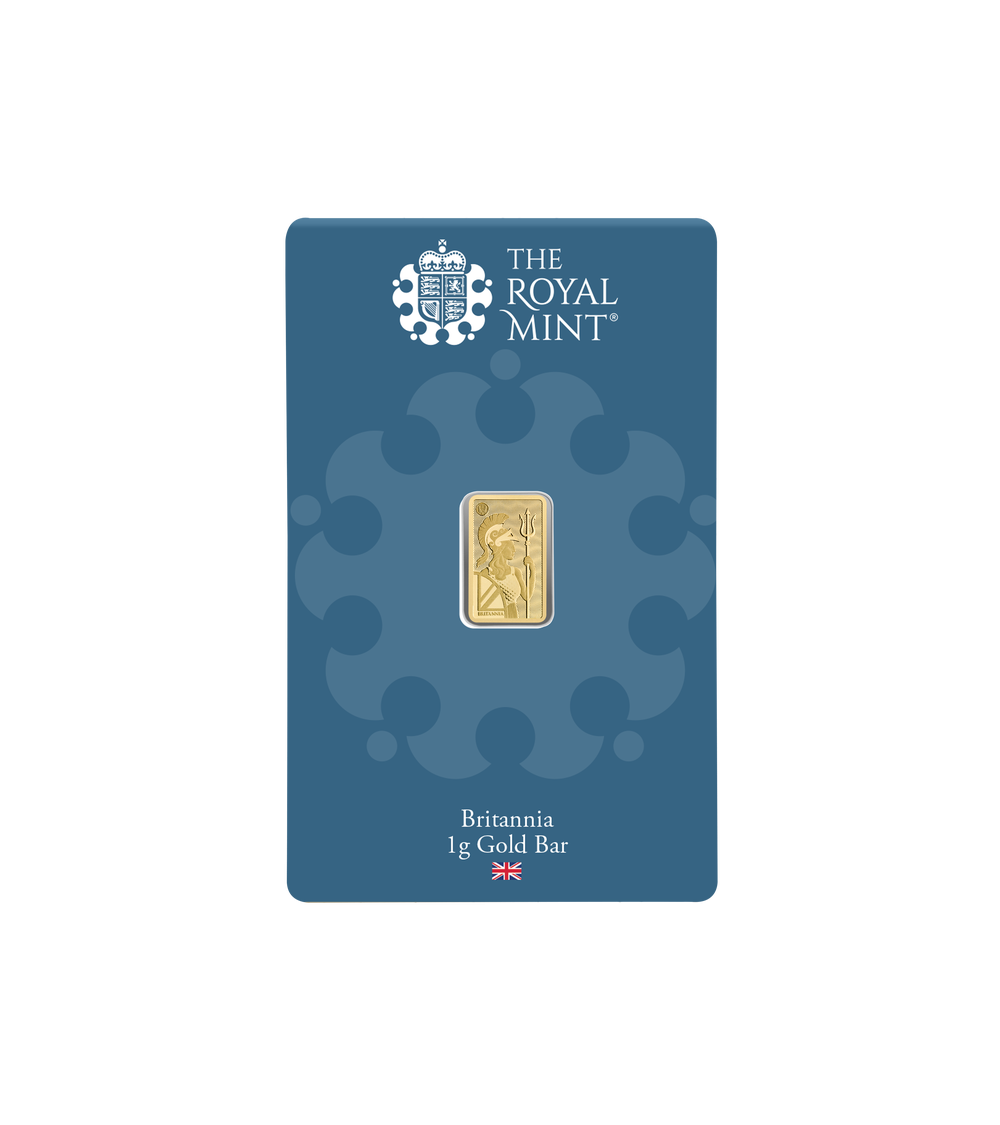 Royal Mint Britannia 1g Goldbarren**
