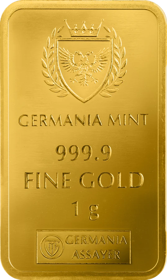 Goldbarren 1 g – ANA World's Fair of Money 2026 | Au .9999 | Germania Mint**