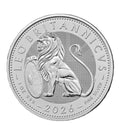 Großbritannien – British Lion 1 oz Silber 999 BU 2026 – The Royal Mint