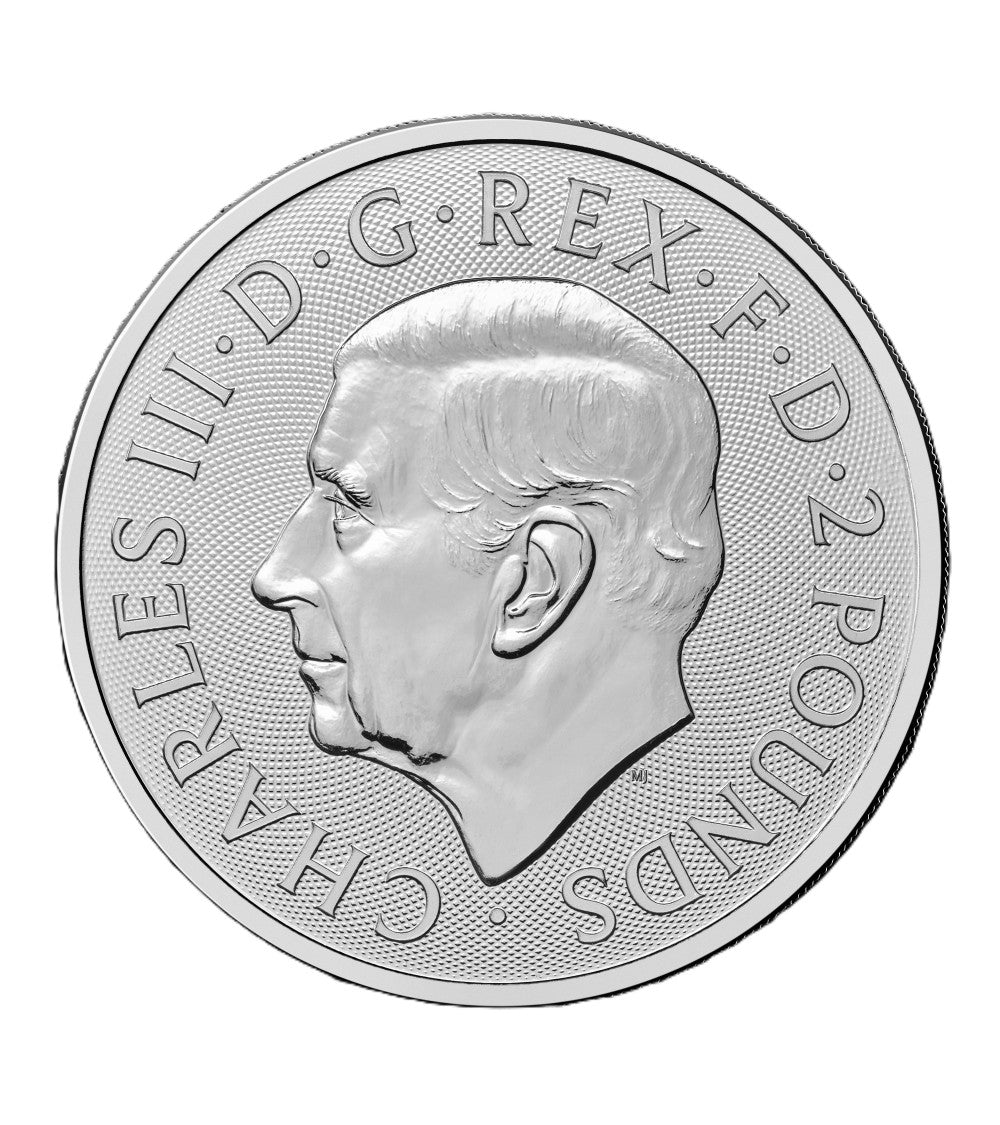 Großbritannien – British Lion 1 oz Silber 999 BU 2026 – The Royal Mint