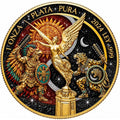 Guardians of the Angel Libertad 2024 – 1 oz Silber, Motivseite